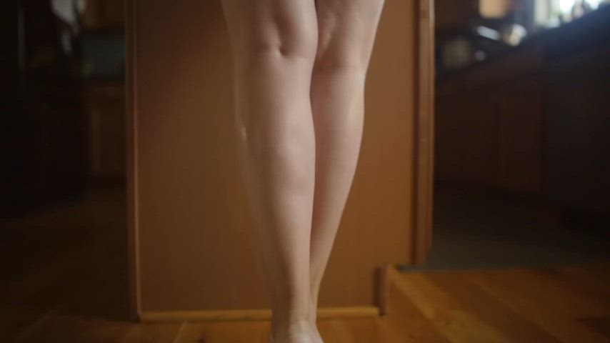 Start at my feet and work your way to my booty OC