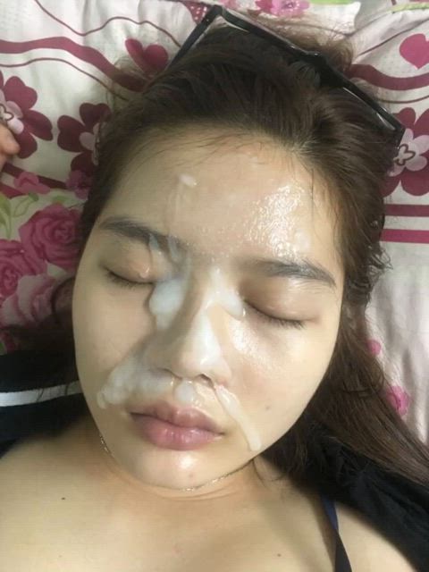 amateur asian cumshot facial homemade hotel secretary facials gif