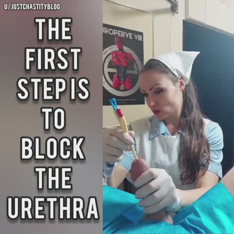 In order to determine the amount of pre-seminal fluid, catheterisation is an essential