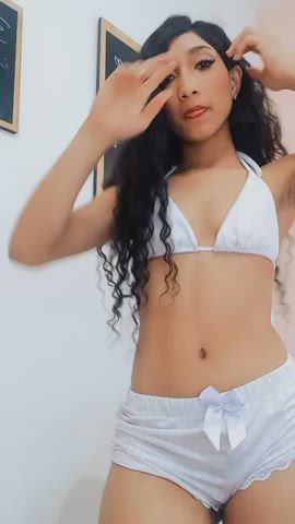 Ass Curly Hair Latina Lips Long Hair Short Hair Skinny Small Tits Tight Pussy gif