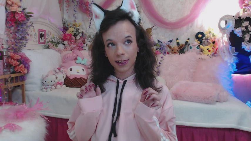 trans sissy onlyfans lingerie petite femboy cute gif