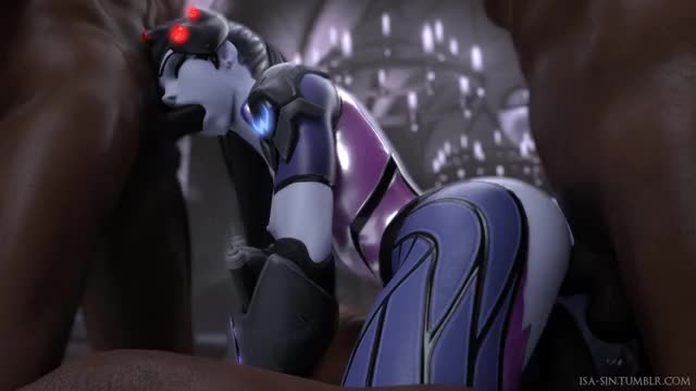 Widowmaker in an Interracial gangbang(isa-sin)[Overwatch]