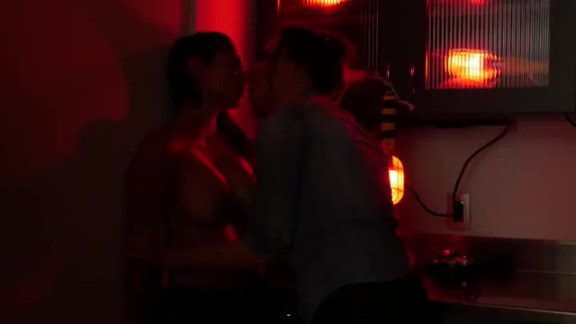 Reena sky dana dearmond in the Darkroom