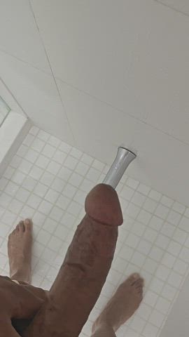 bbc cum jerk off precum gif