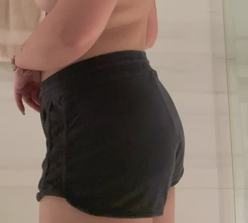Ass Jiggling Undressing gif