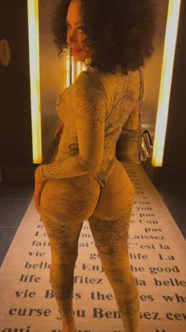 Ass Ebony Tight Ass gif