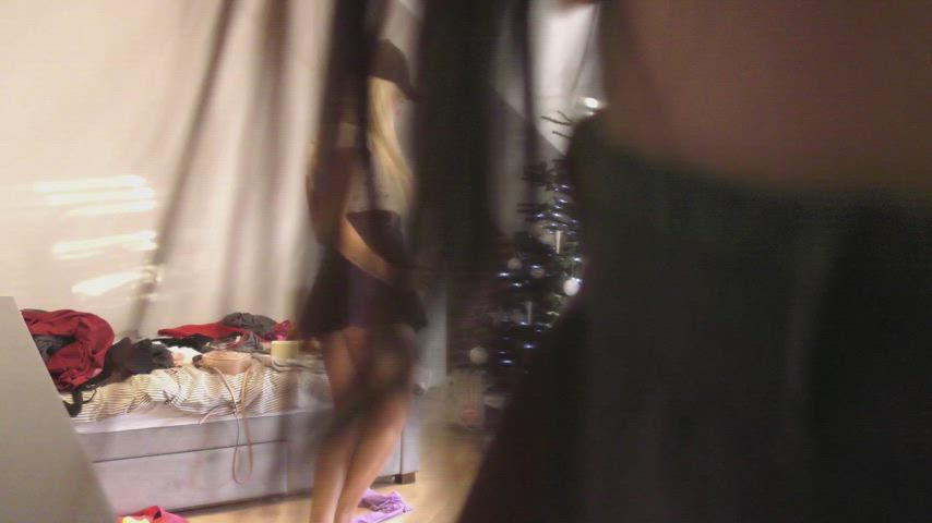 (OC) Upskirt Panties but also no underwear two of the girls flashing in girls party