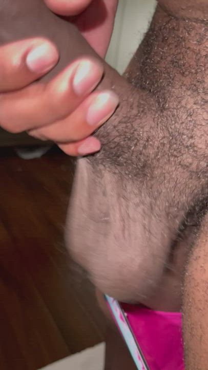 My hairy swinging pair
