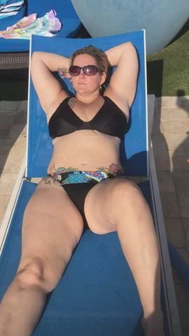 Relaxing before a big Hot Wife night ;)