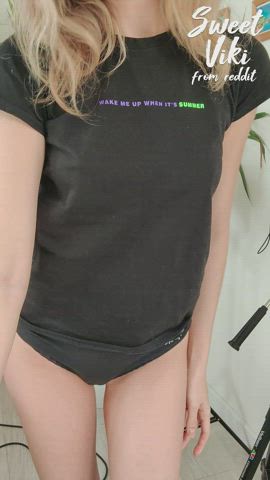 well it almost summer, so I can take off this t-shirt [oc]