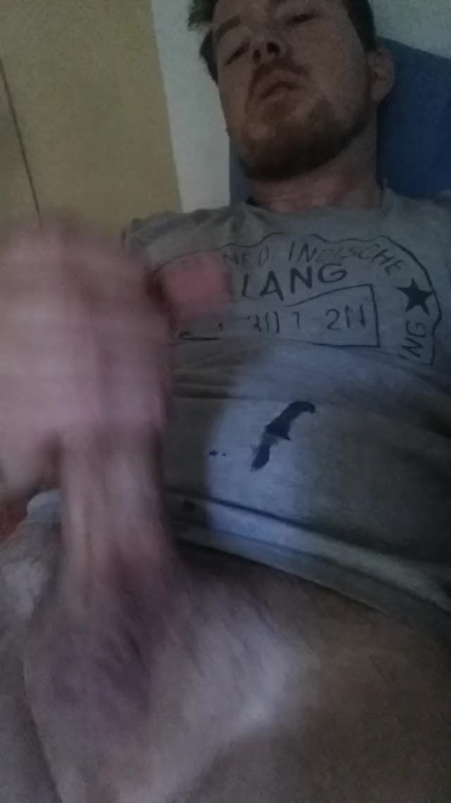 Rubbing my fat cummy cock and making a big mess, it felt great