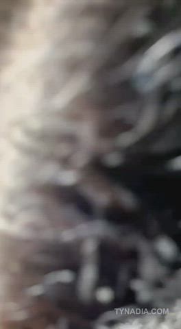 BBC Ebony Ebony Couple Titty Fuck gif