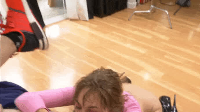 Rimming In High Heels