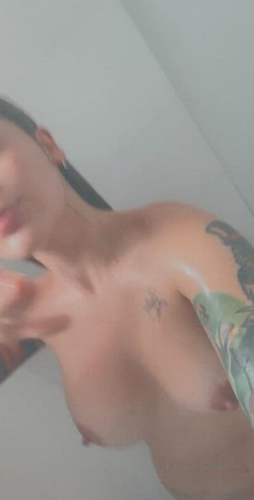 Bath Nude Shower gif