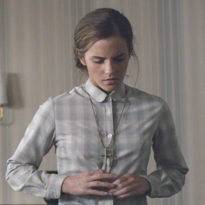 Emma Watson auditioning for a role