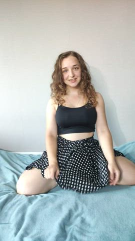 My bra didn't want to cooperate, so I had to take it of myself :<