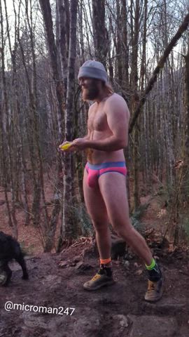 amateur lingerie outdoor public gif