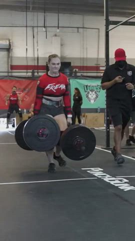 fitness legs muscular girl sport thick workout gif