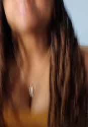 Busty Cleavage Ebony gif