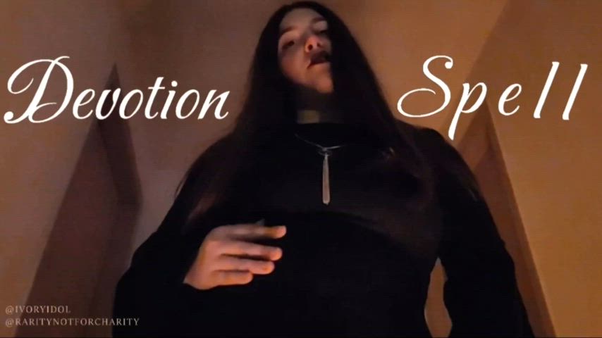 {Devotion Spell] - Witch Worship Femdom Roleplay --out now on all fansites!
