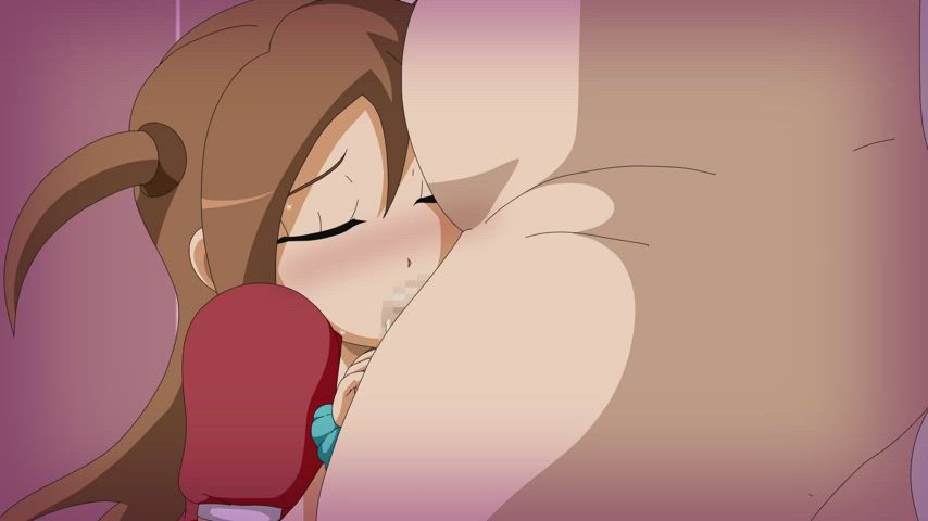 Dominant Kissing Seduction Softcore Step-Sister gif