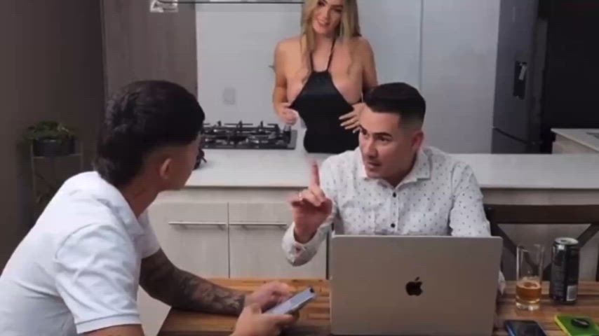 aunt big tits caption cuckold milf taboo r/holdthemoan gif