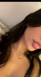 Spit Teen Tits gif