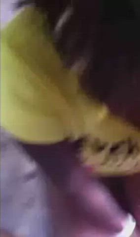 amateur ebony facial gif