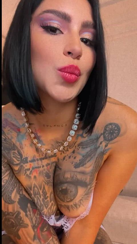What do you find cuter, my boobs, or my face?