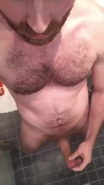 Uncut Bearded Man