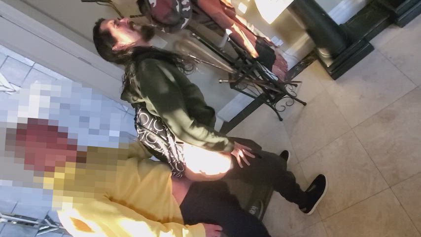 daddy long hair mature old gif