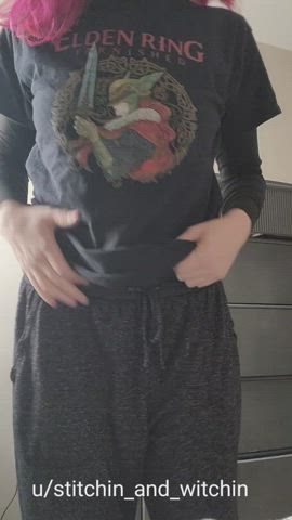 Arise ye tarnished... and look at my titty drop!