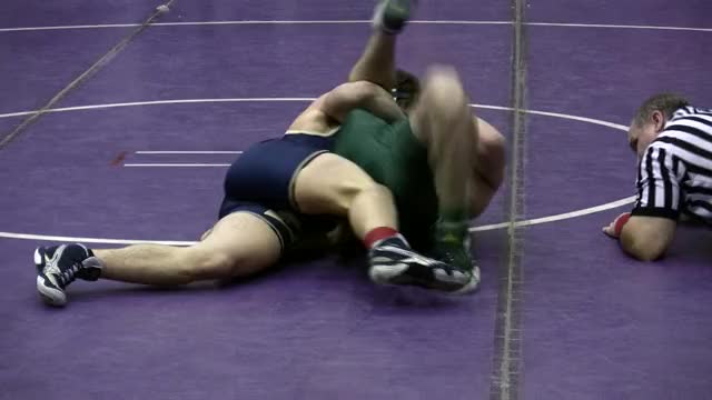 Green wrestling bulge