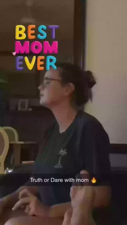Big Tits Mom Natural Tits gif
