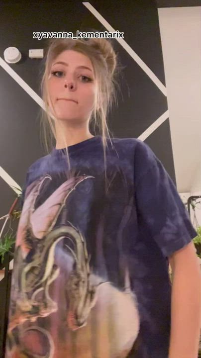 Nude Teen TikTok gif