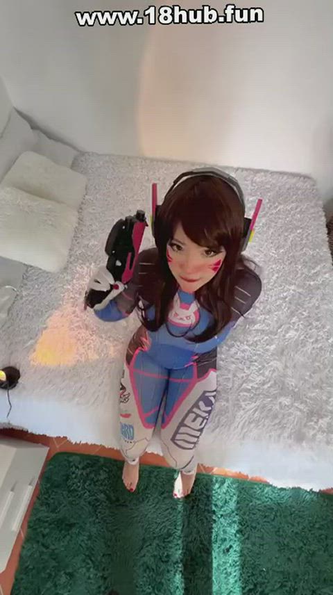 amateur anal brunette cute double blowjob pov sex tiktok gif