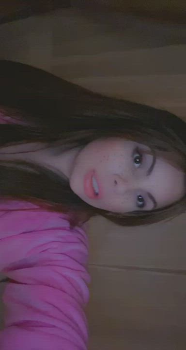 Angel Hott Babysitter Teen gif
