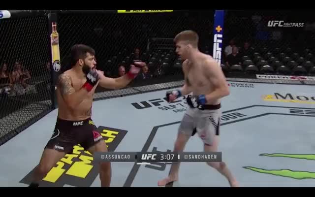 Sandhagen |Assuncao| Kicks & feints at range - touch pull close range