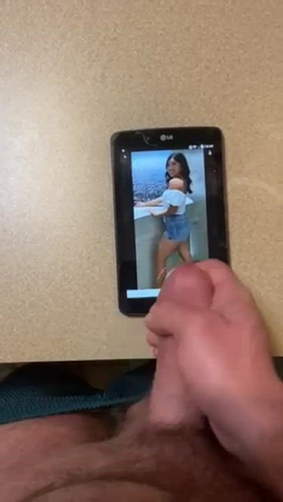 Another hottie covered in cum