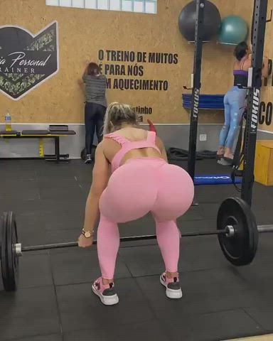 Bodybuilder Muscular Girl Thick gif