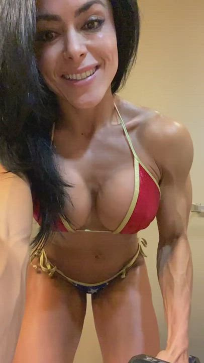 Cosplay Fake Boobs Fitness gif