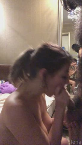Amateur Blowjob Girlfriend gif