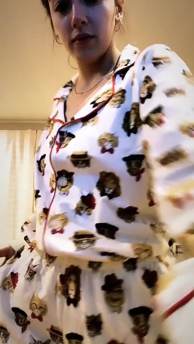 chloe bennet - social media - 2019-01 - possible nip slip 1 video