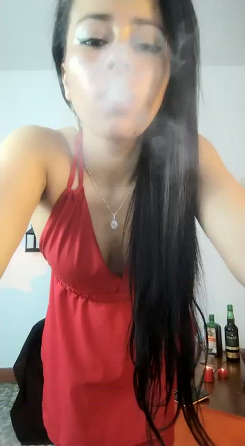 amateur boobs brunette latina lingerie natural tits petite public tease tits gif