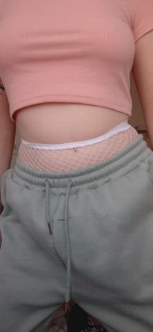 Let me take these off for you…
