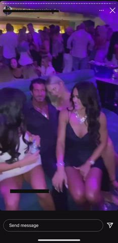 Girlfriends Strippers Upskirt gif