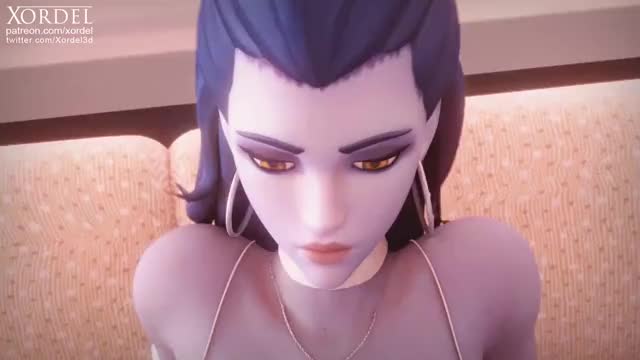 Cums all over Widow body