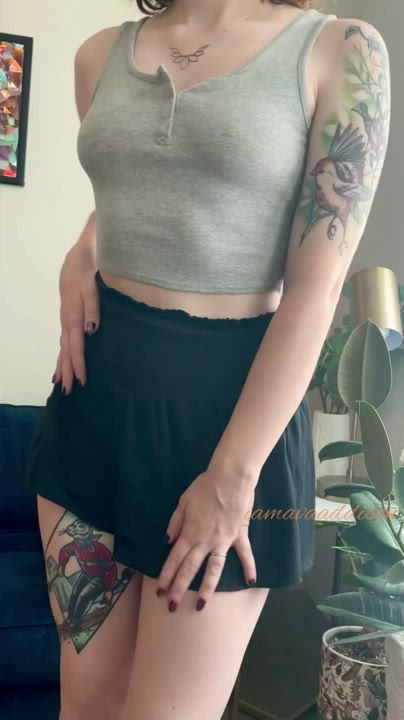 Will my little titties still make you hard? OC Drop