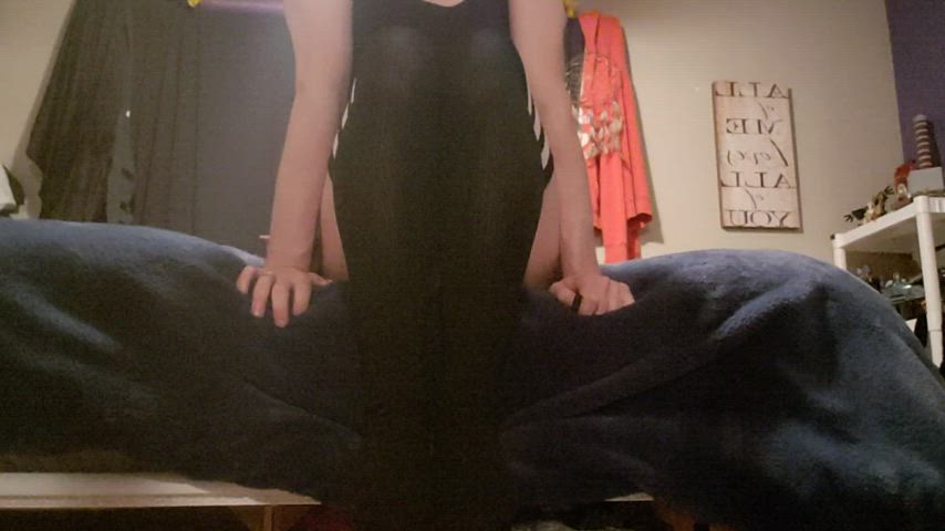 Just imagine looking up at me while on your knees!
