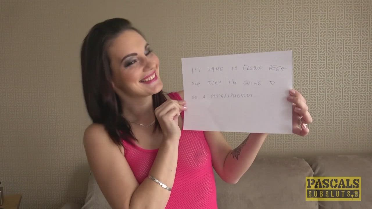 Elena Vega is perfect for PascalsSubSluts – loves it rough, really gets off from